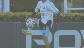 Gianluca Prestianni, entre el ruido tras el escándalo con Vinicius y la contención de Scaloni con el sueño de jugar el Mundial 2026