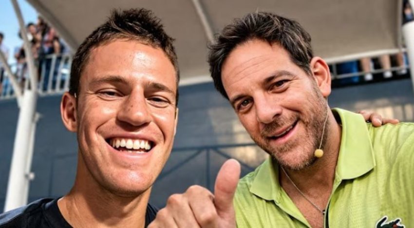 Las geniales aventuras de Del Potro y Schwartzman en San Pablo: exhibición con Andy Roddick y la intimidad del viaje en un divertido video