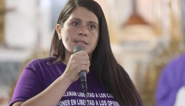 Andreína Baduel afirmó que el nuncio apostólico abrirá canales humanitarios para presos políticos