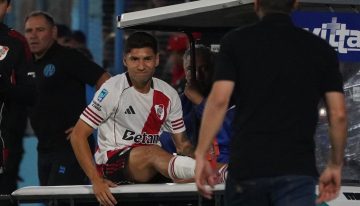 Gonzalo Montiel se lesionó y ahora son ocho las bajas que tendrá el Chacho Coudet en el mini retiro de River en Cardales