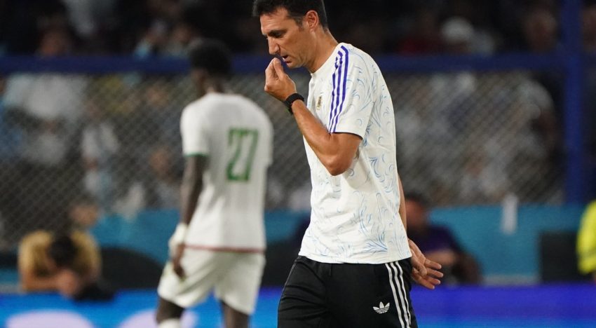 Lionel Scaloni reconoció el bajo nivel de la Selección: «No hicimos un buen partido, podemos jugar mucho mejor»