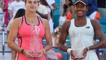 Aryna Sabalenka no falla: le ganó una batalla a Coco Gauff, se quedó con el Masters 1000 de Miami y ya suma 23 triunfos en el año