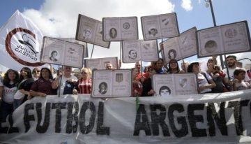 A 50 años de la última dictadura cívico militar, el fútbol argentino se unió al pedido de «memoria, verdad y justicia»
