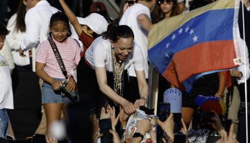 María Corina Machado prometió que no descansará hasta que todos los presos políticos sean libres