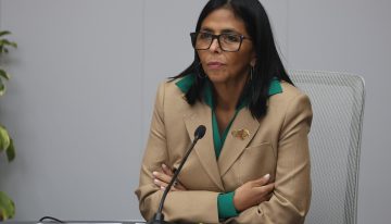 La reacción de Delcy Rodríguez luego que EEUU le levantara las sanciones en su contra