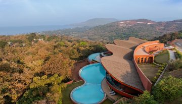 Crest Nine, un centro comunitario en la India que los arquitectos crearon sin miedo a las curvas