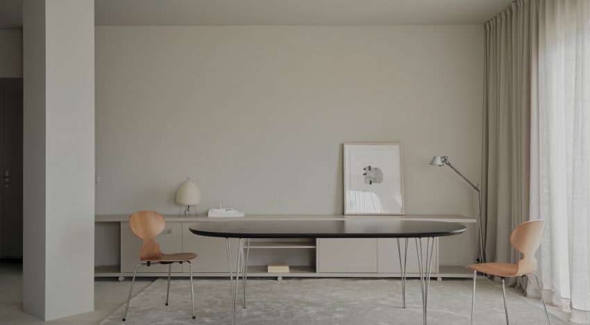 Luz y piedra de Campaspero dan serenidad en esta casa de San Sebastián