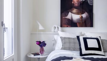 Verónica Montijano, interiorista: «La mesilla de noche es un pieza que habla mucho de nosotros, aunque más que el  mueble, lo que nos define es lo que hay en ella»