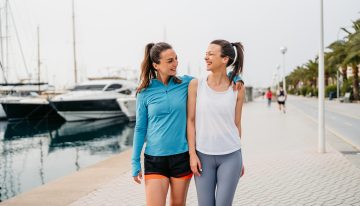 Rubén Ríos, entrenador personal: «A la hora de caminar no olvides tener los brazos flexionados a 90 grados, moviéndolos de forma rítmica impulsas más el cuerpo y quemas más»