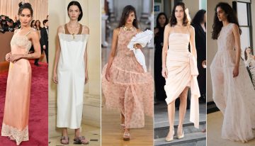 Mitad camisón, mitad caftán, radiografía del vestido más tendencia de la primavera 2026 que funciona tanto de día como de noche con los accesorios adecuados