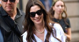 El collar de perlas que Anne Hathaway no se quita en todo el rodaje de El Diablo se viste de Prada 2 es el nuevo accesorio que todas queremos