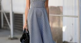Acabo de volver de Nueva York y he visto a casi tantas mujeres elegantes en la quinta avenida con este vestido del «Zara norteamericano» como colas en Sephora por un mismo cosmético