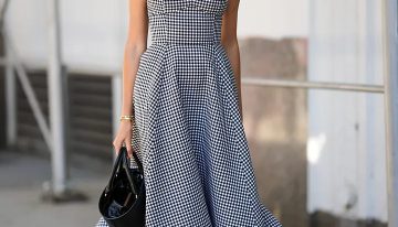 Acabo de volver de Nueva York y he visto a casi tantas mujeres elegantes en la quinta avenida con este vestido del «Zara norteamericano» como colas en Sephora por un mismo cosmético