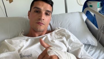 El exfutbolista Erik Lamela pasó por el quirófano y mostró el estado de su cadera a los 34 años: se operó para tener «una vida sin dolor»