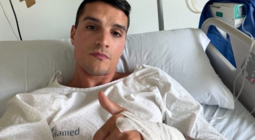 El exfutbolista Erik Lamela pasó por el quirófano y mostró el estado de su cadera a los 34 años: se operó para tener «una vida sin dolor»