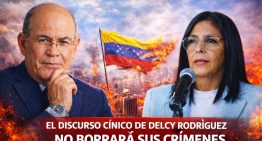 Omar González: Delcy Rodríguez intenta lavarse las manos mientras el país se derrumba