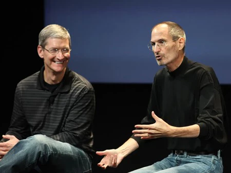 Tim Cook Y Steve Jobs