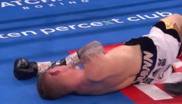 Drama en Inglaterra: Glenn Byrne derribó cuatro veces a William Crolla, pero sufrió un furibundo nocaut que tal vez le impida volver a boxear