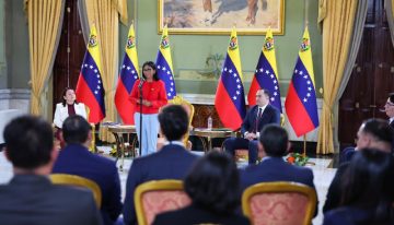 Venezuela e Italia sellaron alianza energética tras la firma de un acuerdo entre Pdvsa y ENI