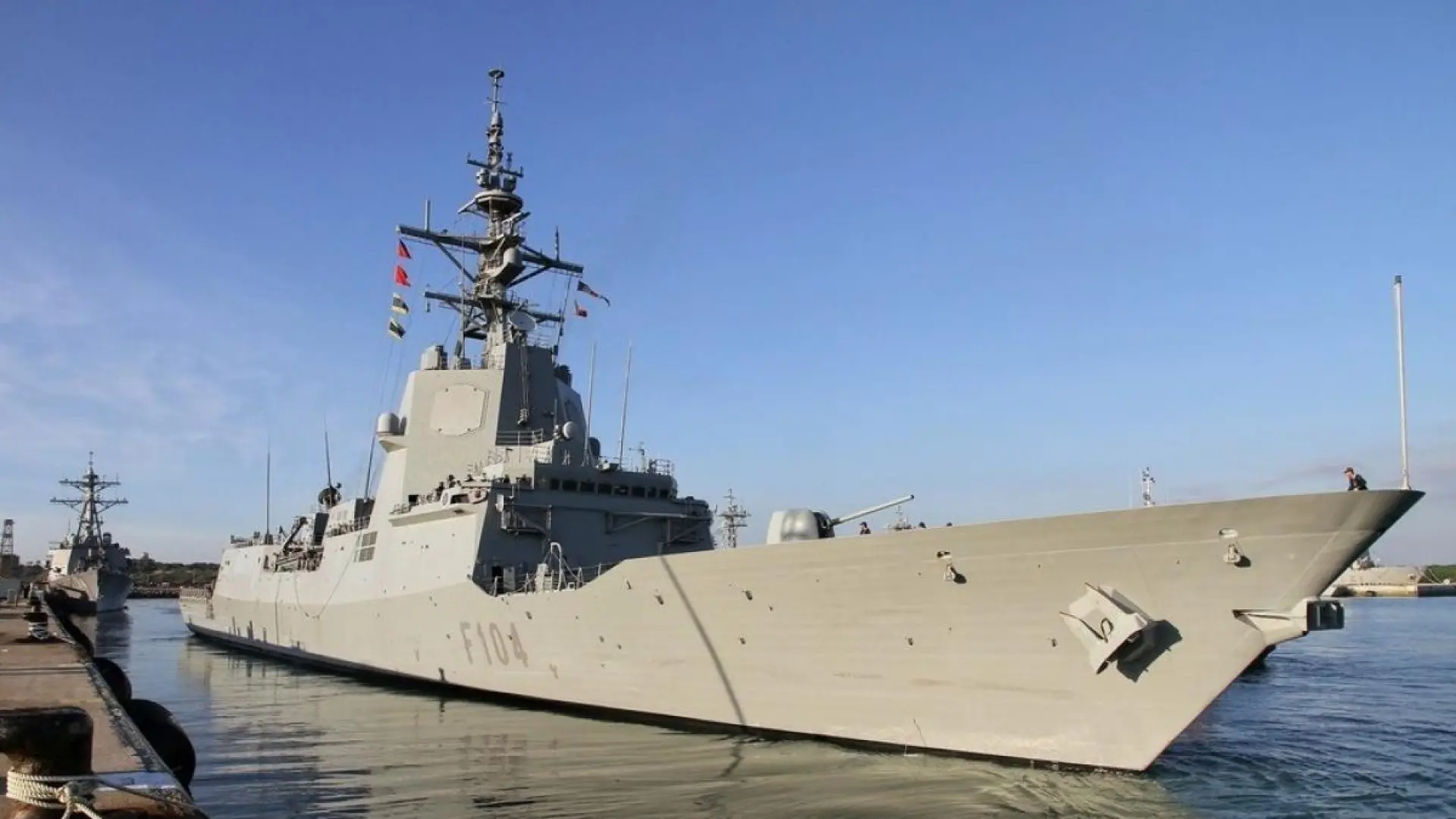 Con misiles y preparada para todo tipo de escenarios: así es la fragata Méndez Núñez que relevará a la Cristóbal Colón en Chipre