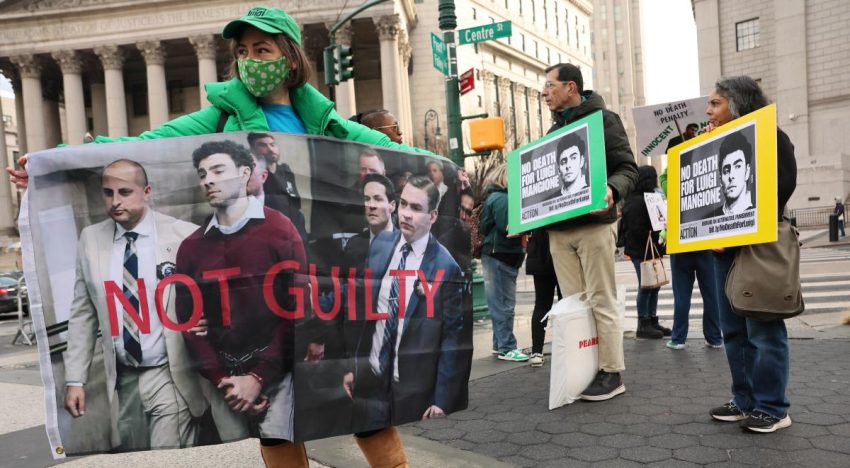 Posponen primer juicio contra Luigi Mangione, acusado de matar a alto ejecutivo de la salud en Estados Unidos