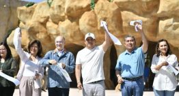Ricardo Gallardo cumple a potosinos con Parque Acuático Dino Oasis