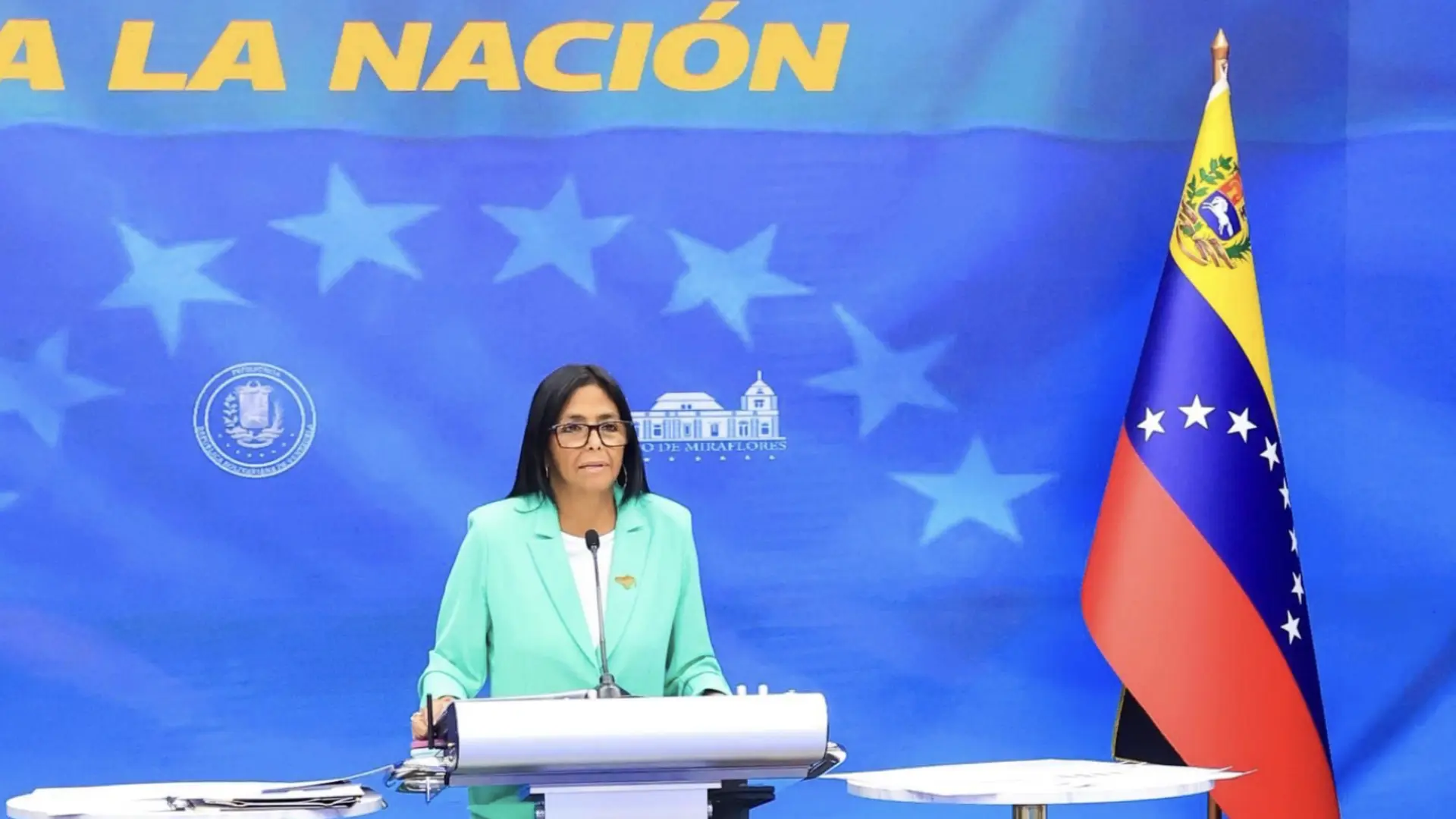 Delcy Rodríguez anuncia que incrementarán los salarios el próximo 1 de mayo en Venezuela