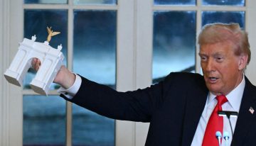 Trump planea un arco en Washington que superará al Monumento a la Revolución de México