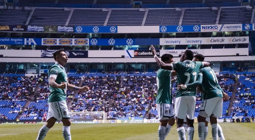 El León vence al Puebla y entra en zona de clasificación en el Clausura 2026