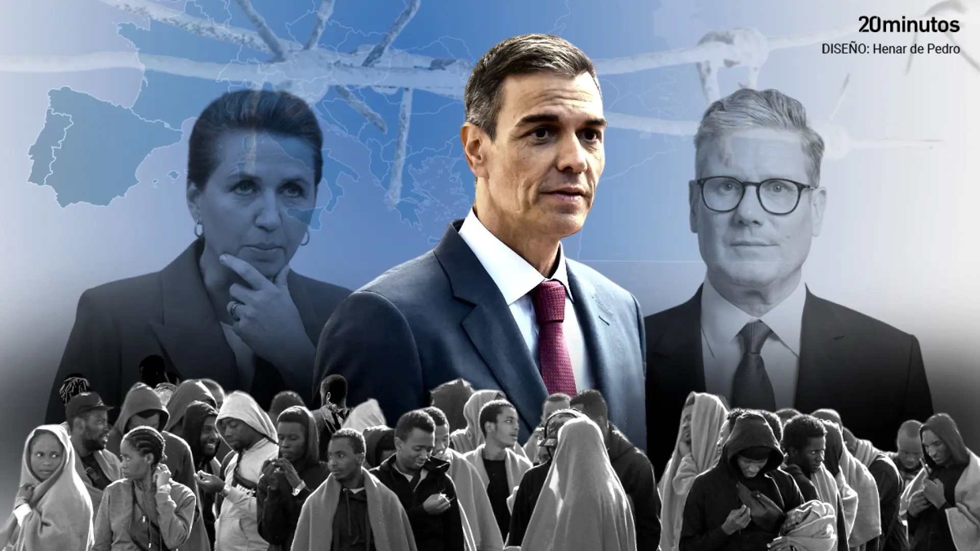 Sánchez, en dirección contraria a las políticas migratorias restrictivas del resto de gobiernos de izquierdas en Europa