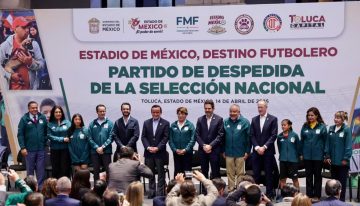 Delfina Gómez lanza “Estadio de México, Destino Futbolero” con cultura, obras viales y bienestar