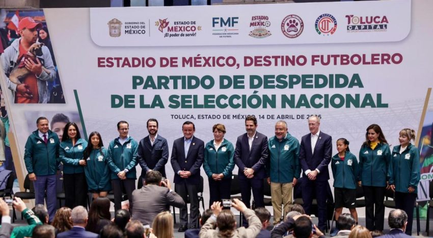 Delfina Gómez lanza “Estadio de México, Destino Futbolero” con cultura, obras viales y bienestar