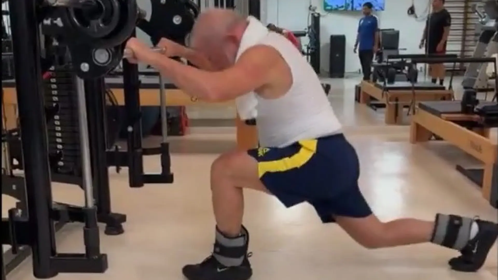 Así entrena en el gimnasio el presidente de Brasil, Lula da Silva, a sus 80 años