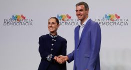 Sheinbaum da por zanjado en Barcelona el desencuentro con España