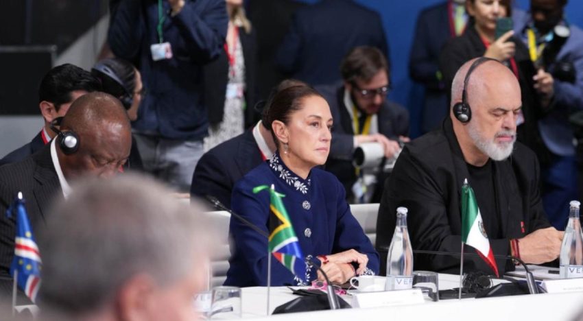 Sheinbaum propone reforestación global