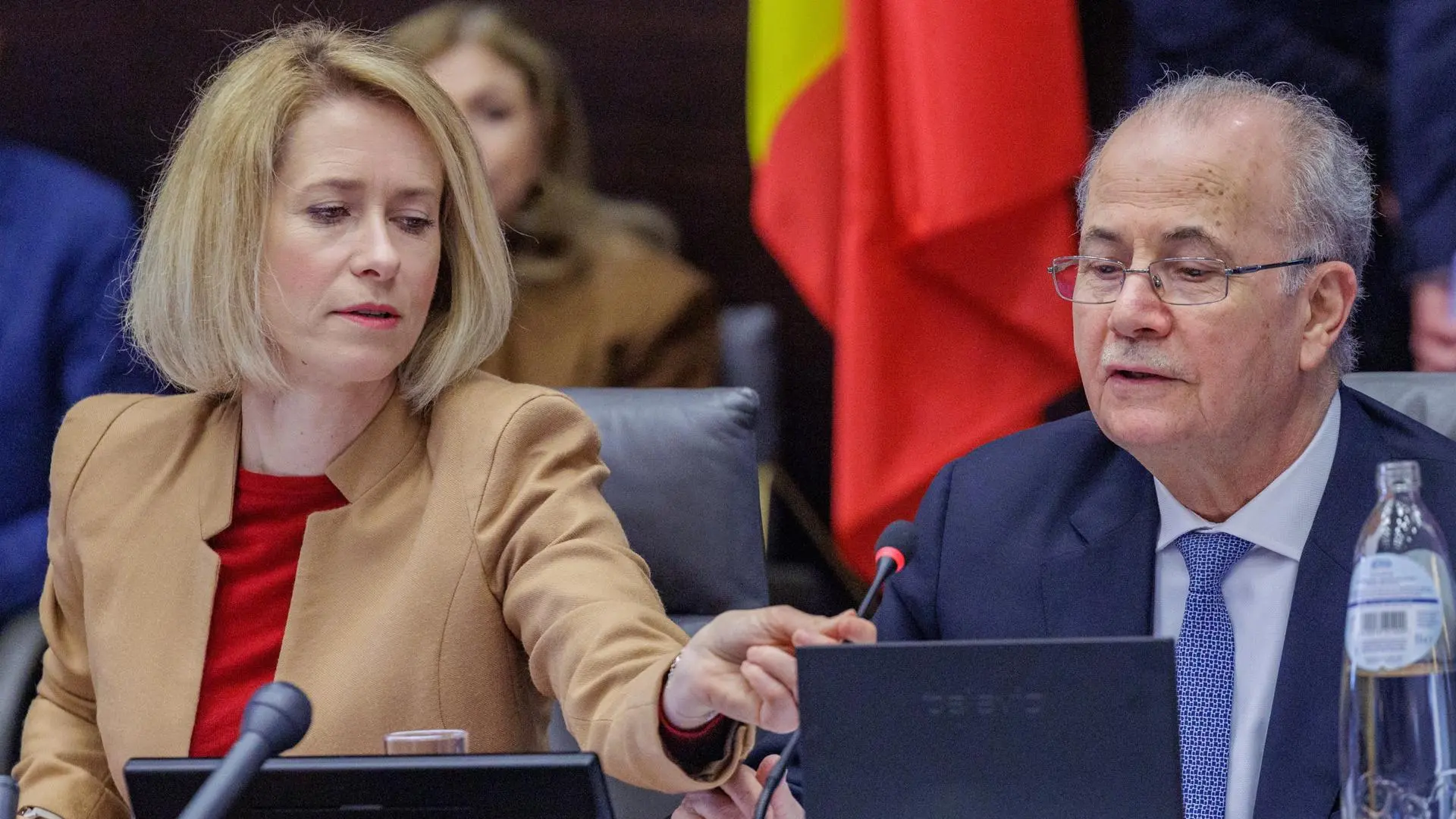 Kallas insiste en la solución de los dos Estados para Israel y Palestina: «Es la única manera de vivir con dignidad y paz»