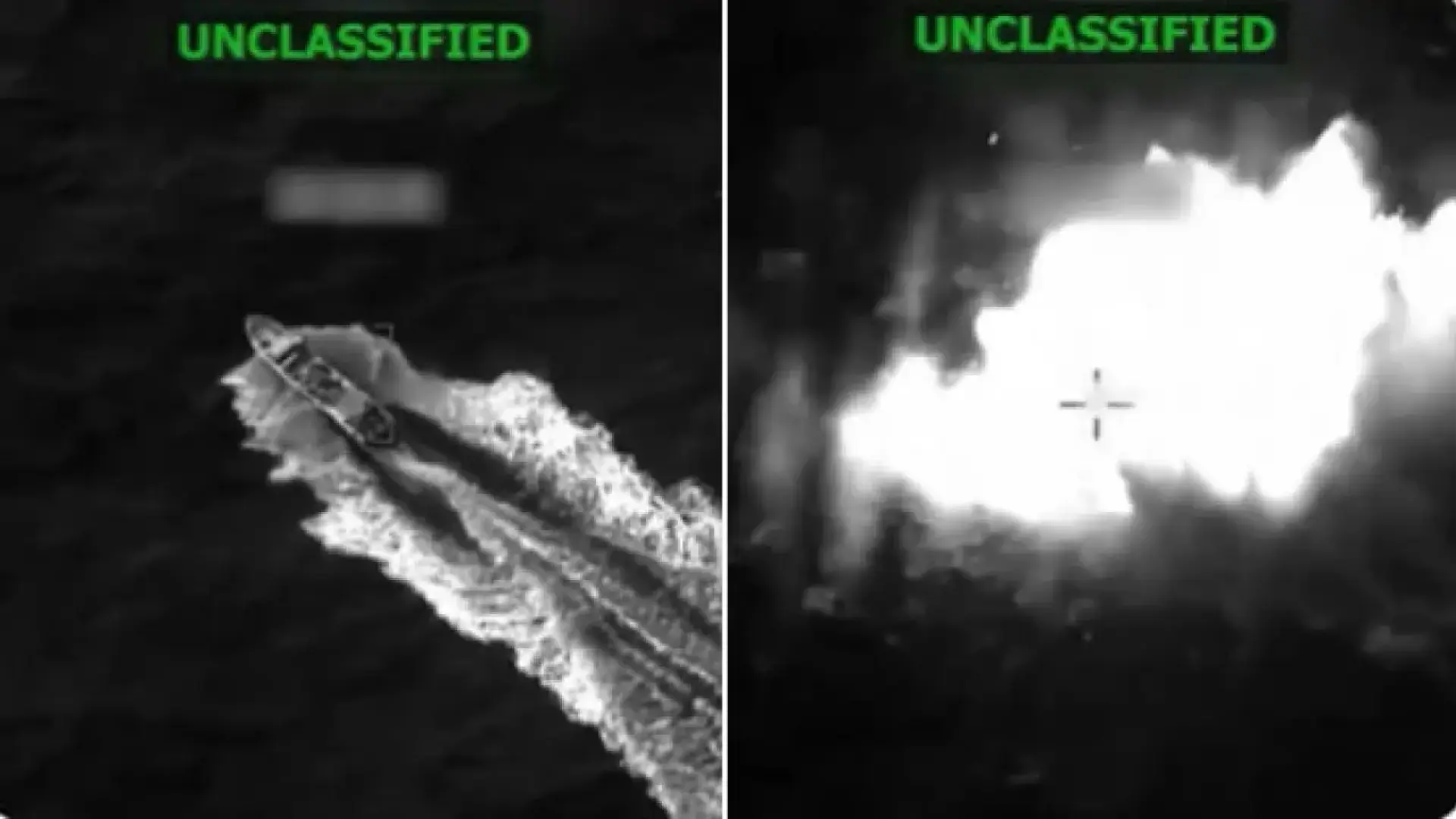 Tres muertos en otro ataque de los Estados Unidos a una lancha en el Pacífico Oriental