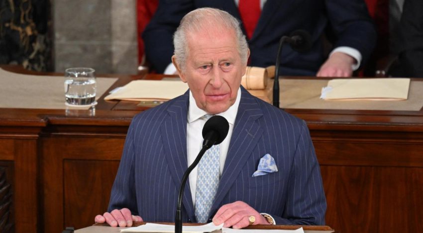 El rey Carlos aboga por la unidad entre EU y Reino Unido en discurso ante el Congreso