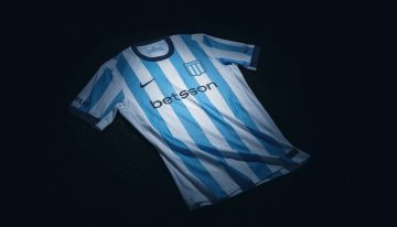 La nueva camiseta de Racing: cuánto cuesta y cómo comprar el modelo que estrena en el clásico contra River por el Torneo Apertura