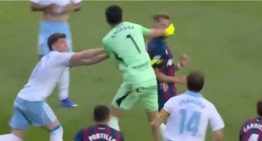 El descargo de Andrada después de la piña que le pegó al capitán de Huesca: por qué reaccionó de esa manera tan desmedida