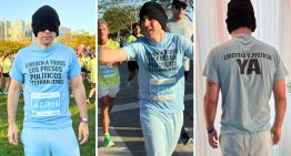 Nahuel Gallo corre 10K para exigir la libertad de todos los presos políticos en Venezuela