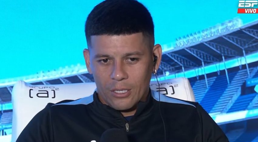 Marcos Rojo habló tras la expulsión con River y le pidió perdón a Racing pero se quejó: «Cuando me equivoco yo, todos piden mi cabeza»