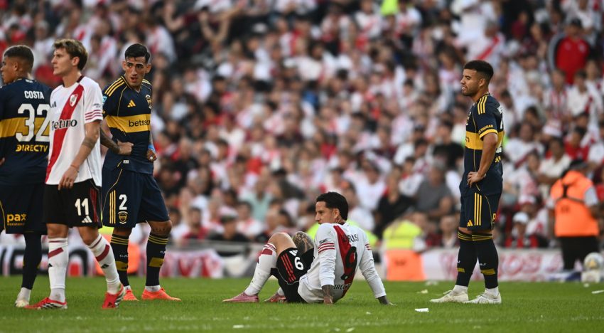 La lesión de Driussi, el primer dolor de cabeza para Coudet en el Superclásico entre River y Boca en el Monumental