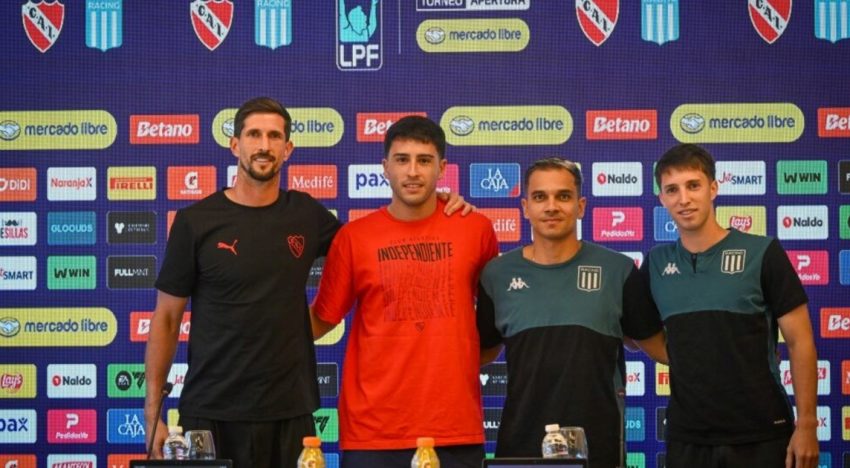 Independiente y Racing ya palpitan el clásico de Avellaneda y a Rodrigo Rey le preguntaron sobre la continuidad de Quinteros: «No pensamos en eso»