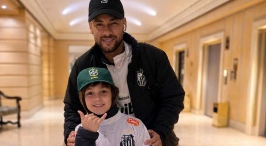 Locura por Neymar en Buenos Aires: del niño que lleva su nombre a los jugadores de Boca y River que quisieron conocerlo