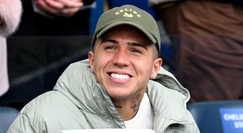 Enzo Fernández reavivó los rumores de un posible pase al Real Madrid con un inesperado viaje a la capital española