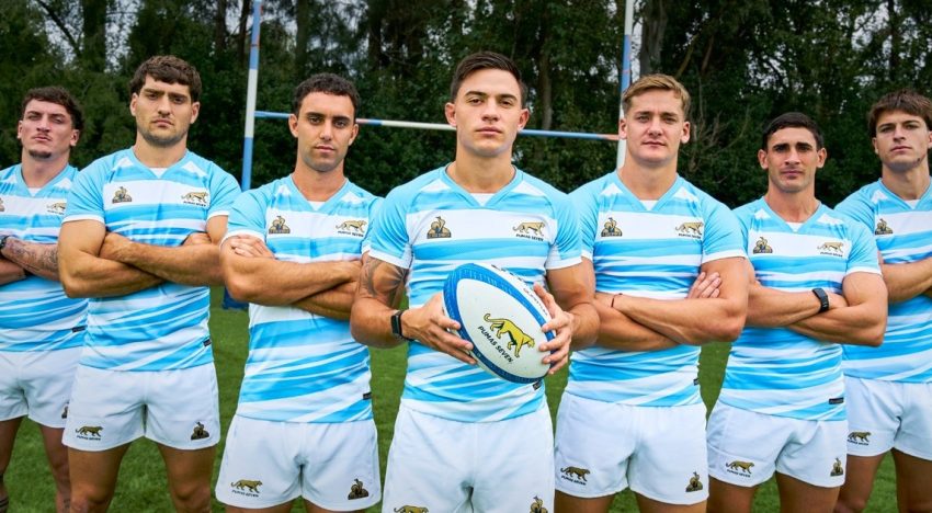La Unión Argentina de Rugby presentó las nuevas camisetas de Los Pumas 7s, Las Yaguaretés y Los Pumitas