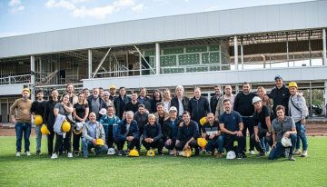 Racing avanza con las obras en Ezeiza: ya superó el 60% de su desarrollo y aspira a estrenar su predio deportivo en 2027