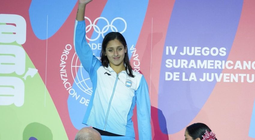 Agostina Hein, la más ganadora de los Juegos Suramericanos de la Juventud: se despidió de Panamá 2026 con su novena medalla dorada