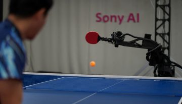 Un robot entrenado con IA ya logra ganarles a jugadores de elite de tenis de mesa
